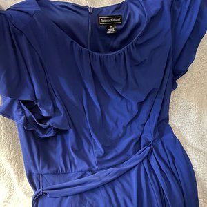 JESSICA HOWARD Cobalt Blue Cocktail Dress 16W, NWT